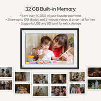 Reverie 15-inch HD Wi-Fi Digital Photo Frame