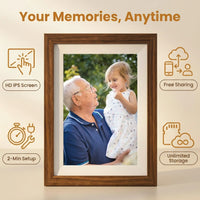 Lumeo 10-inch HD Wi-Fi Digital Photo Frame