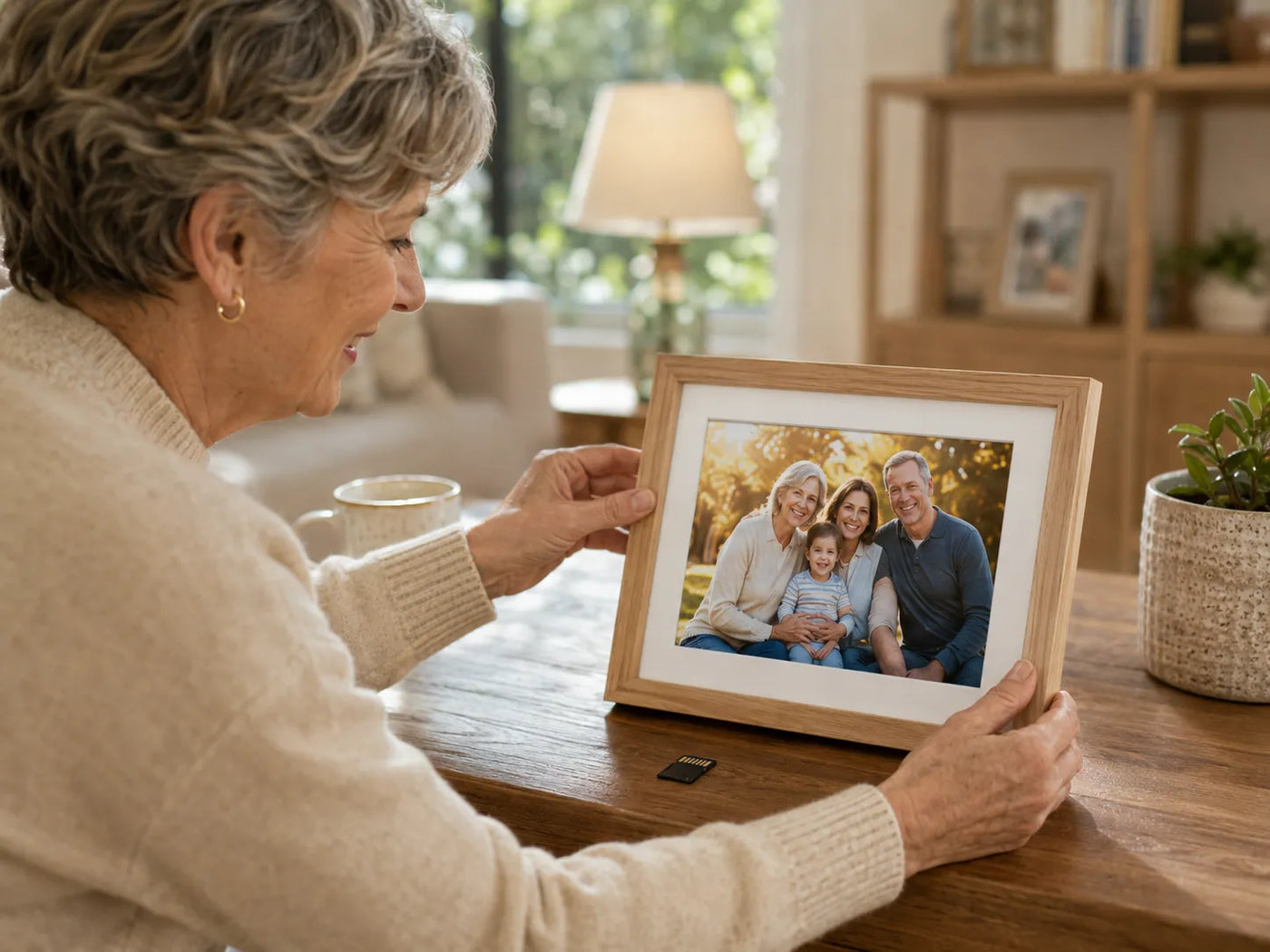 Lumeo 10-inch HD Wi-Fi Digital Photo Frame