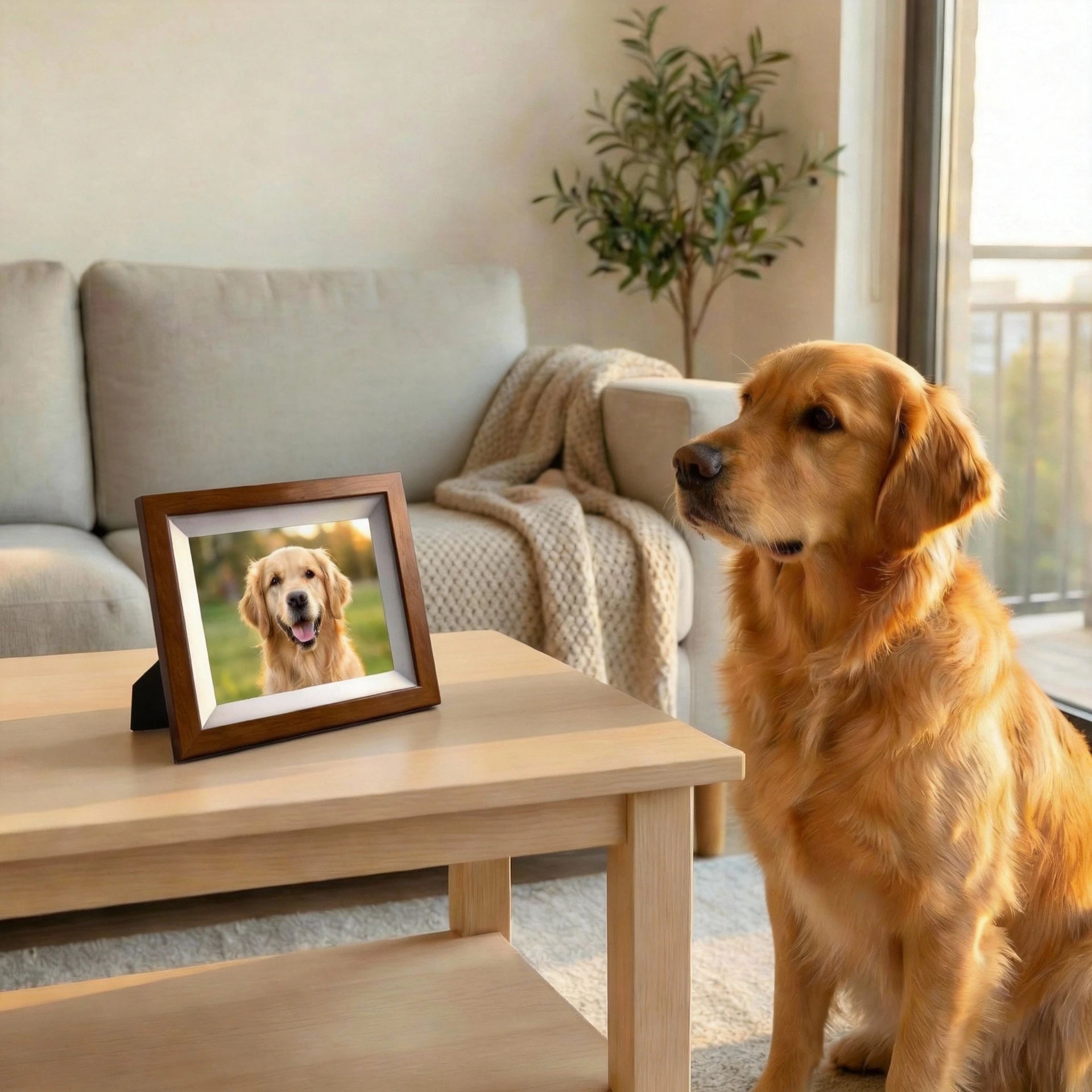 Lumeo 10-inch HD Wi-Fi Digital Photo Frame